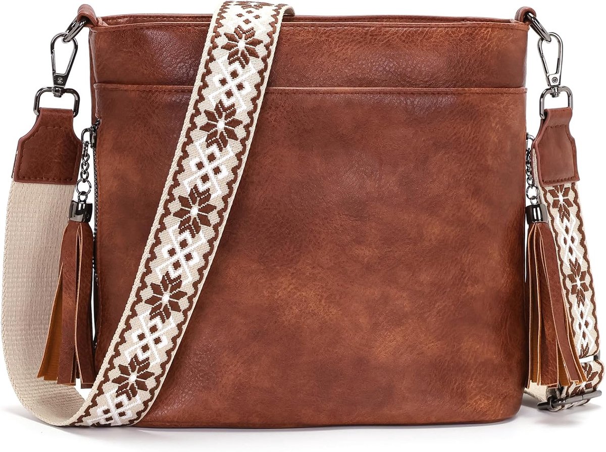 Women's shoulder bag, medium size, black, crossbody bag, women's bag, leather handbag, black women's bag - ShopVlot