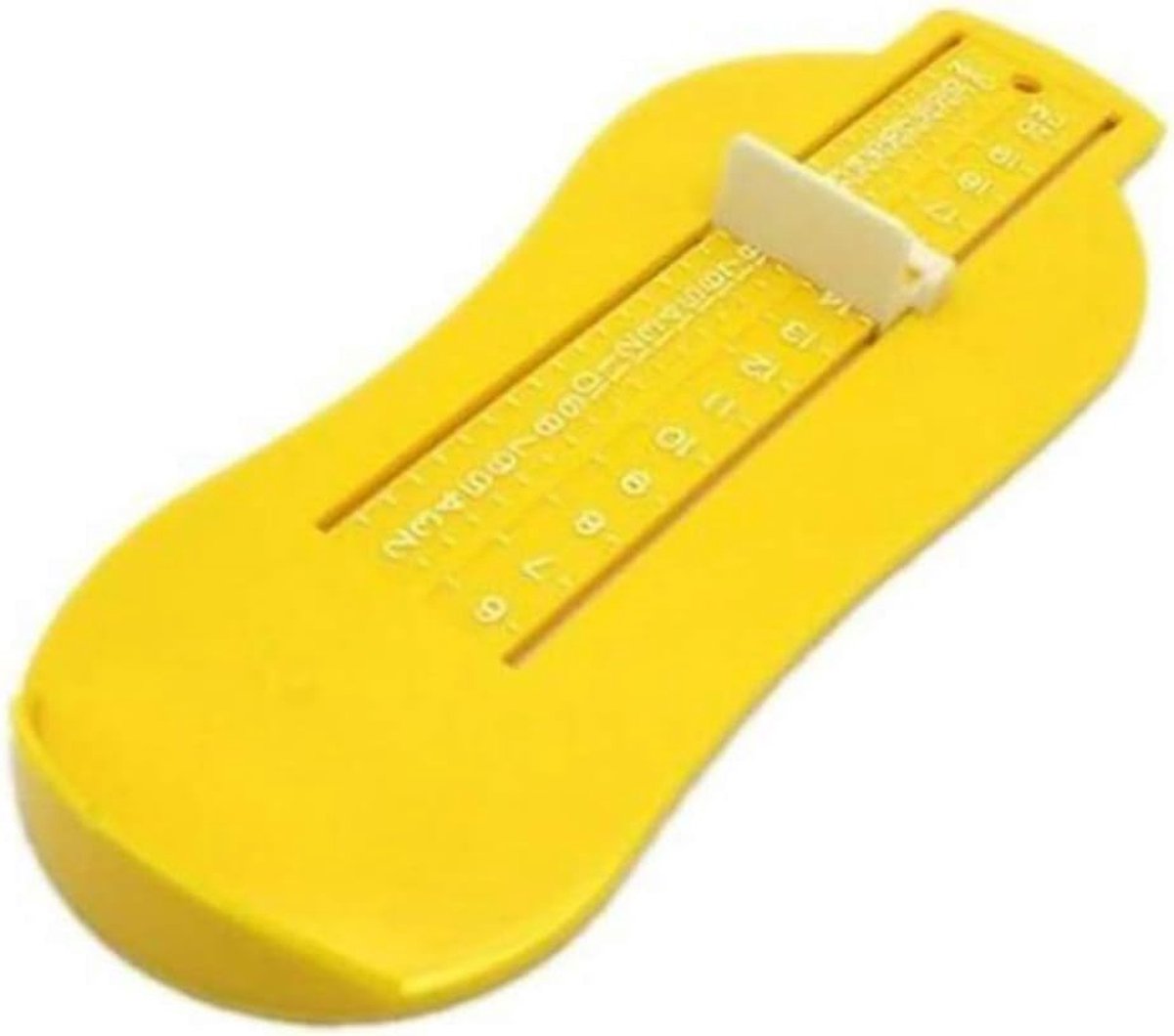 SnelShoppen - Baby Voetmeter, Lichtgewicht Baby Schoenmaat Meter, Gebruiksvriendelijke Meettool voor Kindervoeten, Premium ABS, Ideaal voor Jongen en