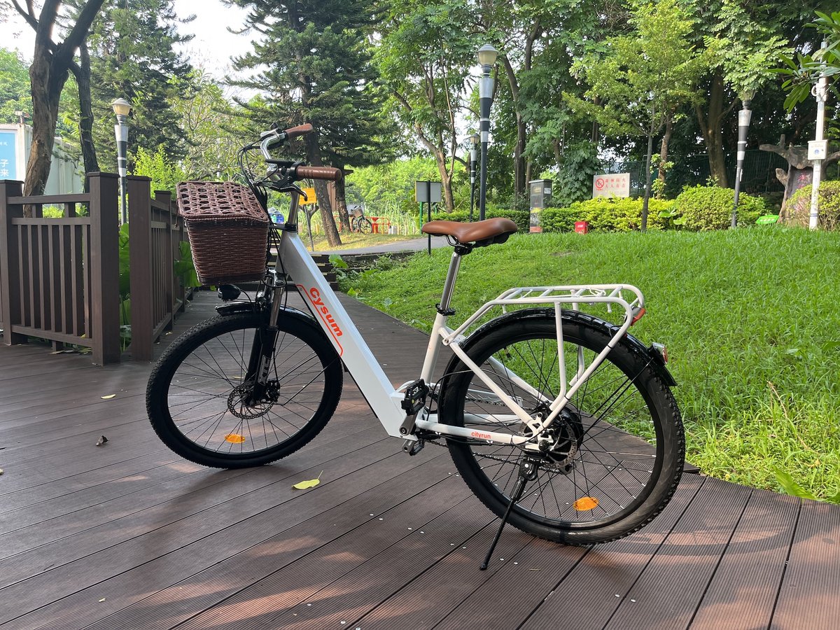 SmartAI Elektrische Fiets - 26 Inch E-bike - Wit thumbnail 6