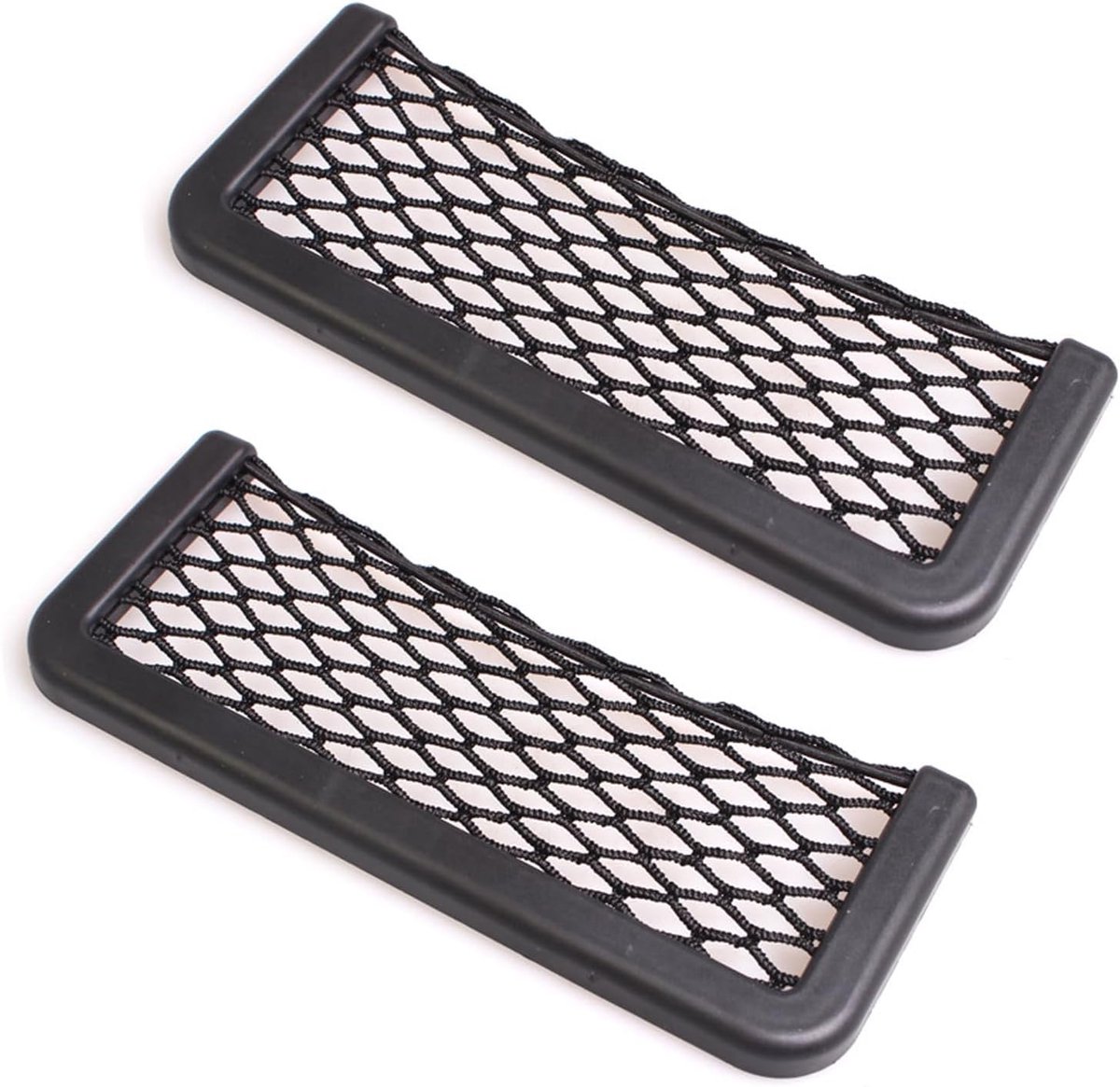 Autonetten 2Pcs - Elastisch nylon - Voor opslag op stoelrug - Ideaal voor extra ruimte - SnelShoppen