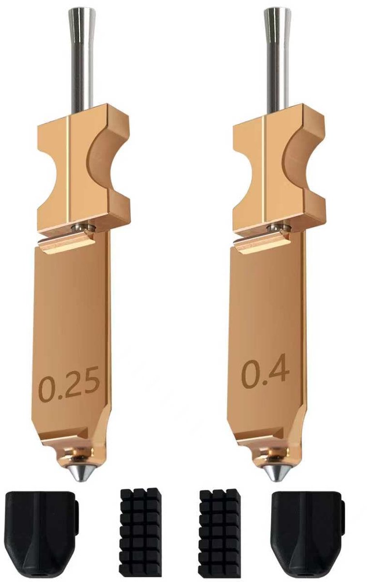 Hotend kit 0.4mm - Upgrade set - Snelle ontkoppelbare nozzle - Verbeterde printkwaliteit - ShopVlot