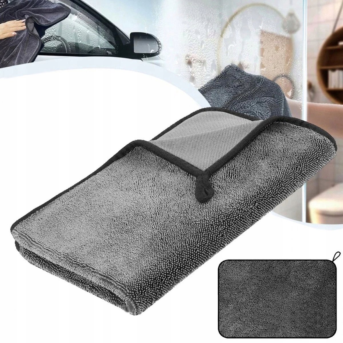 Groot Microvezel Autodoek 60x90cm - Super Absorberend & Krasvrij