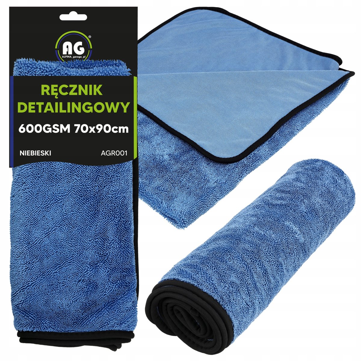 Grote Microvezel Autodoek 70x90cm - Super Absorberend 600g/m²