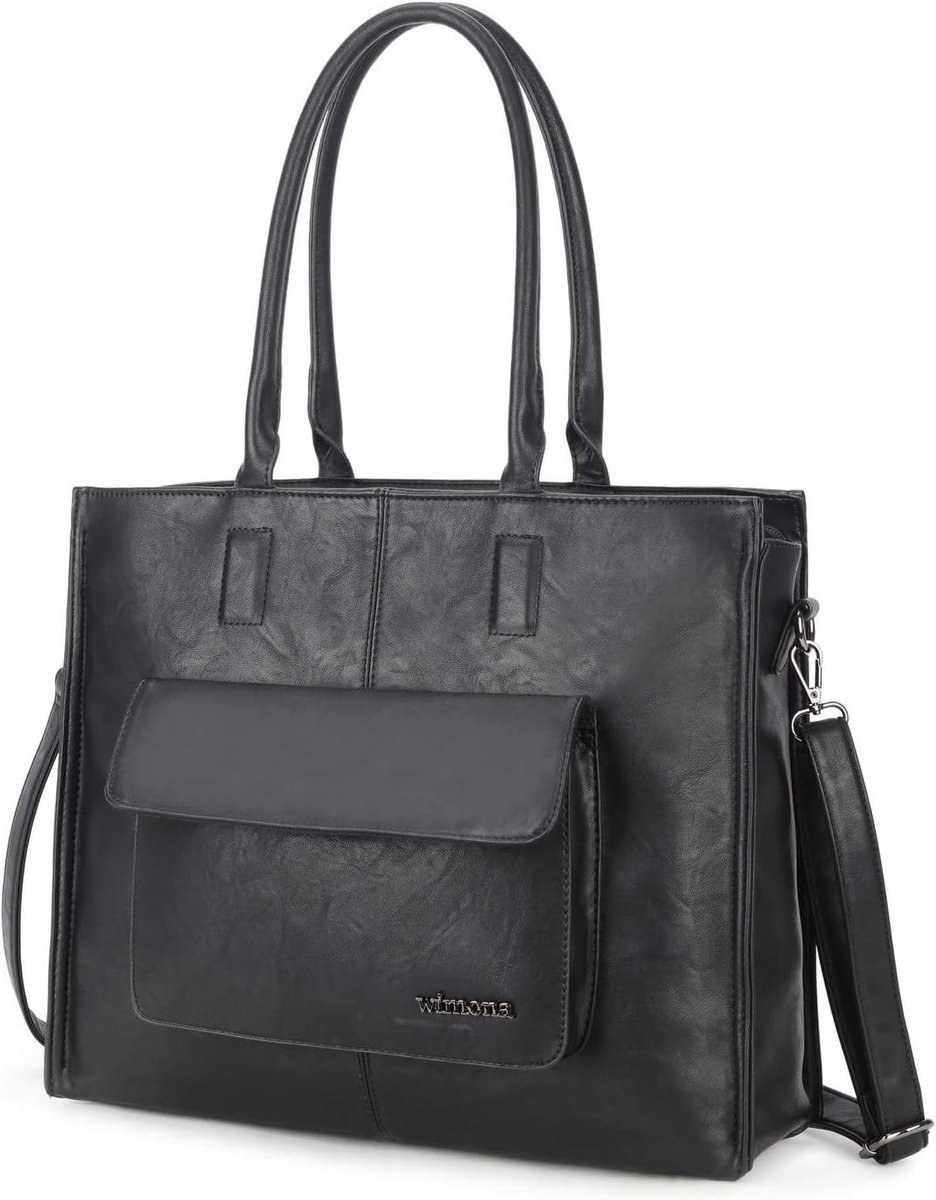 Laptop case 14 inch - zwart - stijlvol ontwerp - bescherming voor onderweg - ShopVlot