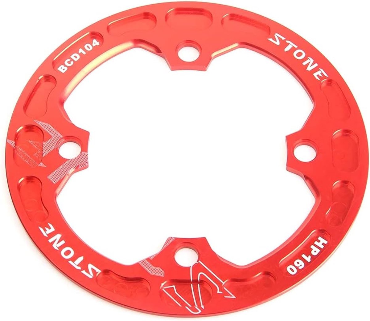 Bash Chain Guard 150mm - Aluminium 6061-T6 - Voor 30T-36T - Bescherming voor kettingring - ShopVlot