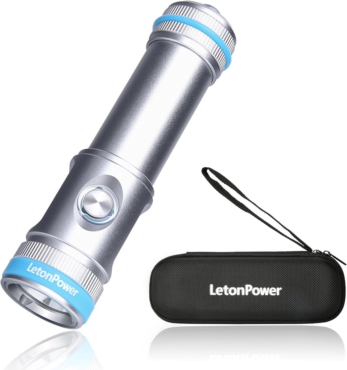 Duiklamp 2200 lumen - Compact en lichtgewicht - 6 standen - Ideaal voor onderwaterverkenning - ShopVlot