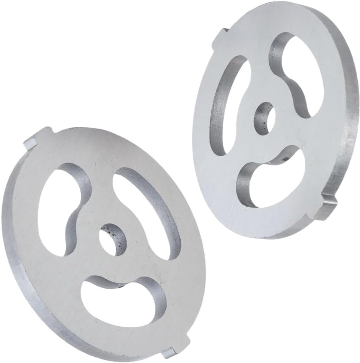 Vleesmaler schijven 7mm - RVS - Drie gaten - Professionele kwaliteit - ShopVlot