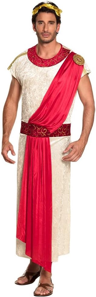 - Kostuum Romeinse keizer Nero | 3-delige set, Romeins herenkostuum, carnaval en themafeest, koning uit de oudheid