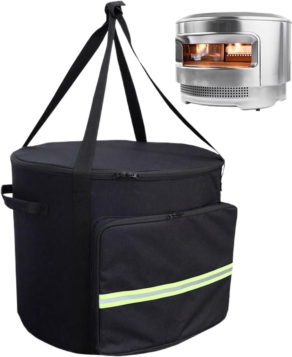 Draagtas Pizzaoven - Opbergtas Oven - Veilig Transport - Waterdicht Stofdicht - 54 x 54 x 40 cm - Zwart