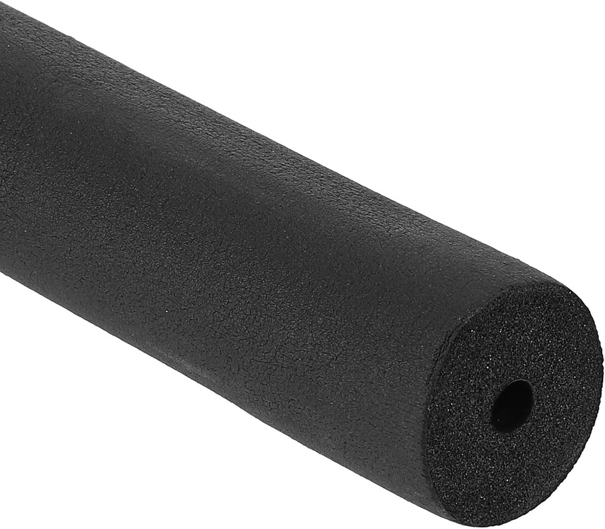 1/4 inch (6 mm) ID x 6,6 ft x 1,5 cm buis isolatie schuimbuis, buisafdekking wrap roll bar buis voor handvat grip HVAC-airconditionereenheden, zwart