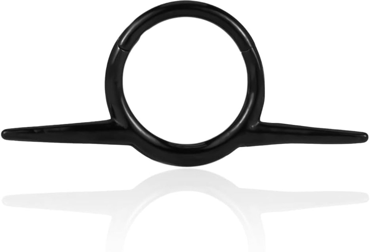 16G Septum Ring 8mm Mode Neus Ringen Kraakbeen Hoop Segment Septum Clickers 316L Rvs Piercing Body Sieraden