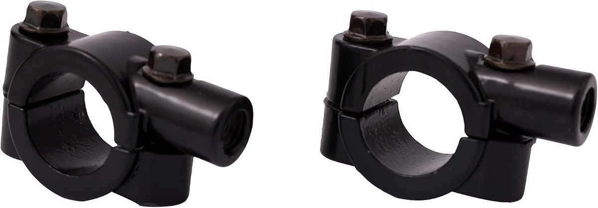 Motorfiets Handvatspiegel Bevestigingsbeugels 7/8 Inch - Aluminium - Weerbestendig - ShopVlot
