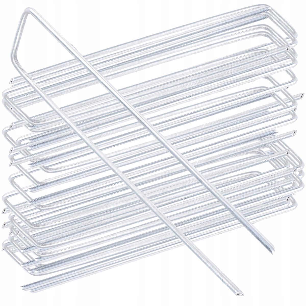 Gealvaniseerde grondpennen voor landbouwdoek en -weefsel (3mm, 15cm)