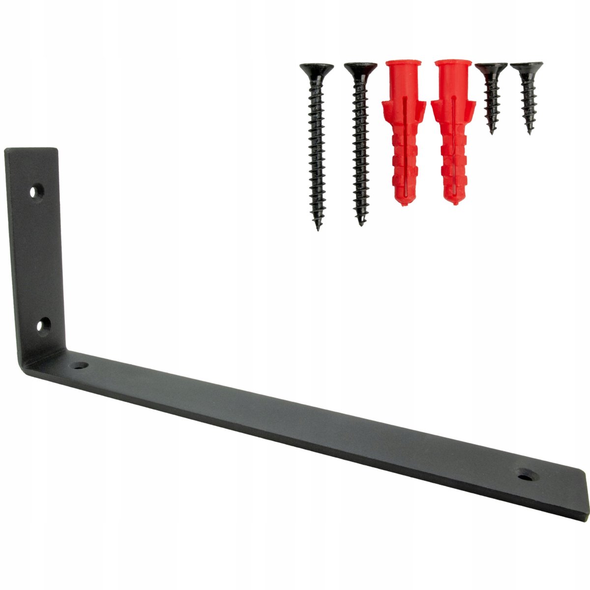 Loft Wandsteun Zwart Mat 30cm - Industriële Stijl