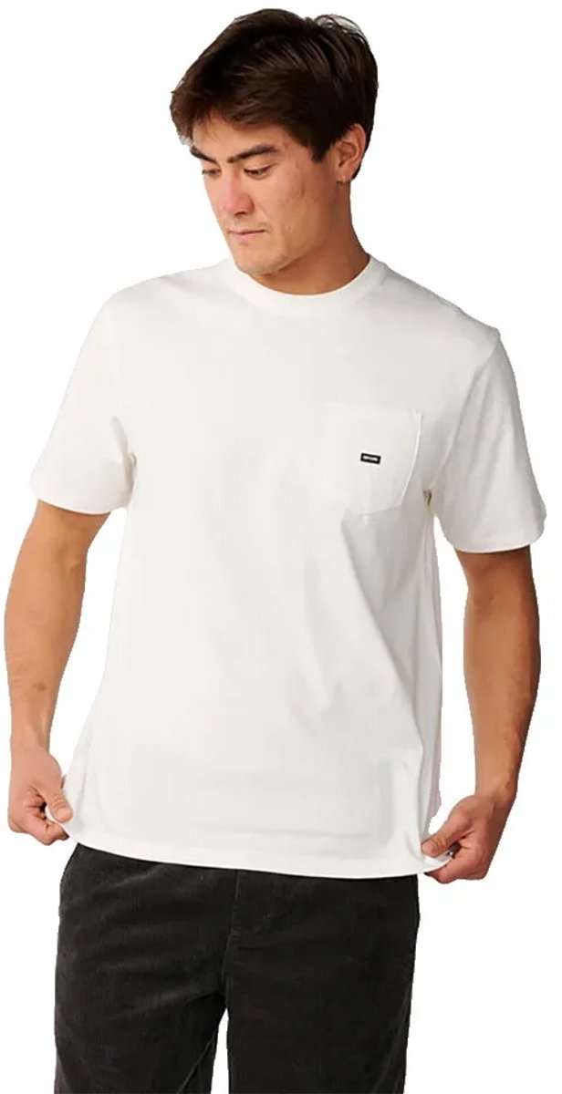 Rip Curl Pacific Rinse Pocket T-shirt Met Korte Mouwen L Man Bone
