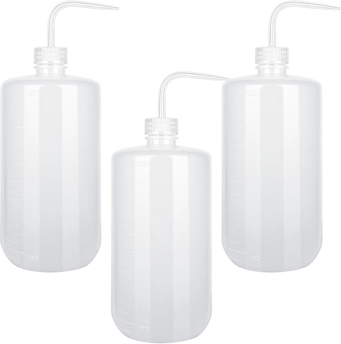 Spuitfles 1000 ml - Plastic Squeeze Bottle - Smalle opening - Ideaal voor laboratorium en planten - ShopVlot