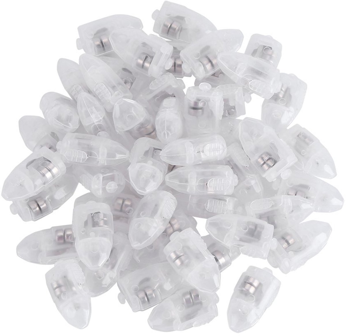 LED ballonlichten set 50 stuks - mini waterproof - geel - ideaal voor feestdecoratie - ShopVlot
