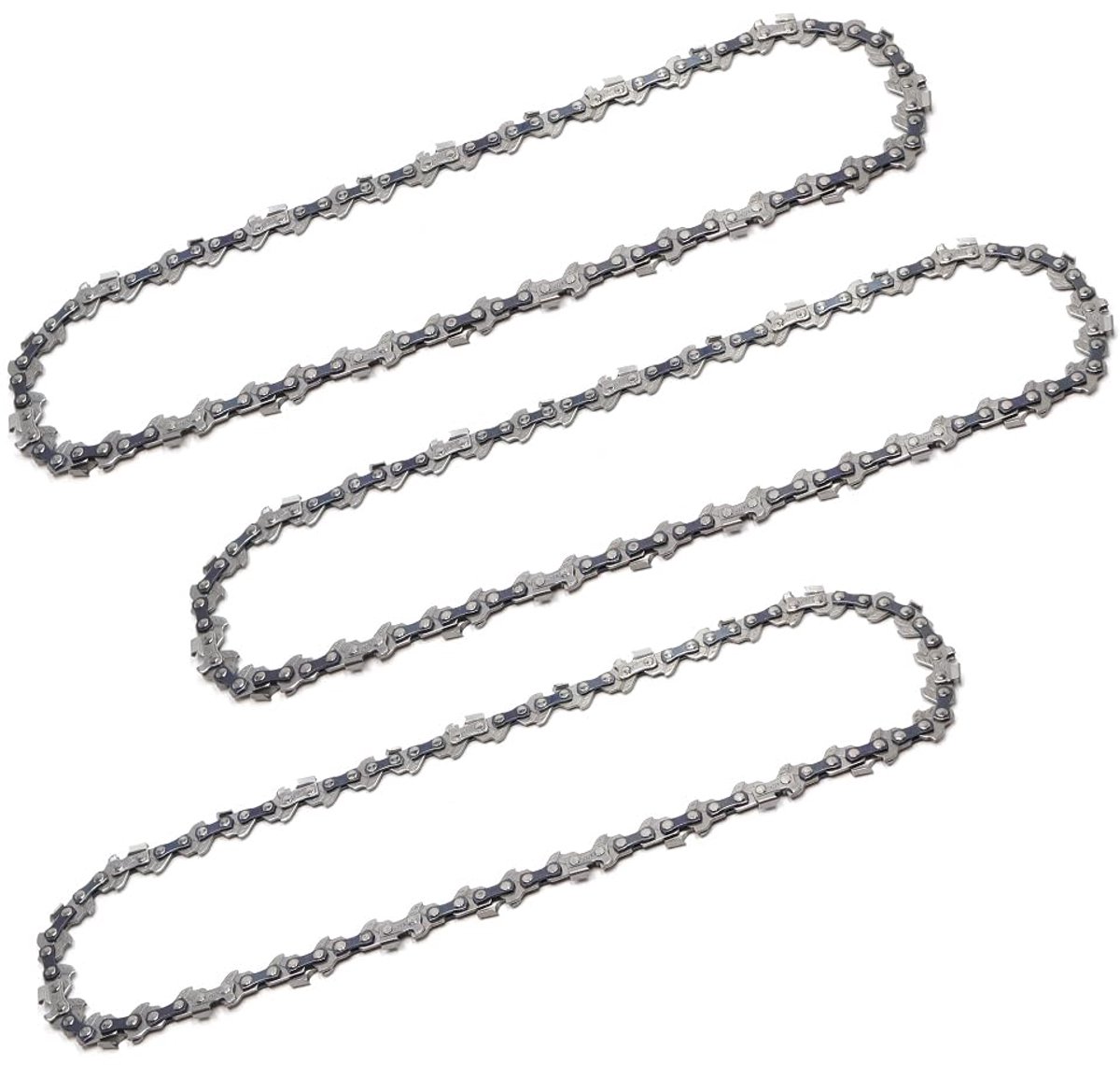 Mini kettingzaag 8 inch 45TG vervangende ketting - gehard staal - efficiënte snijervaring - 3 stuks - SnelShoppen