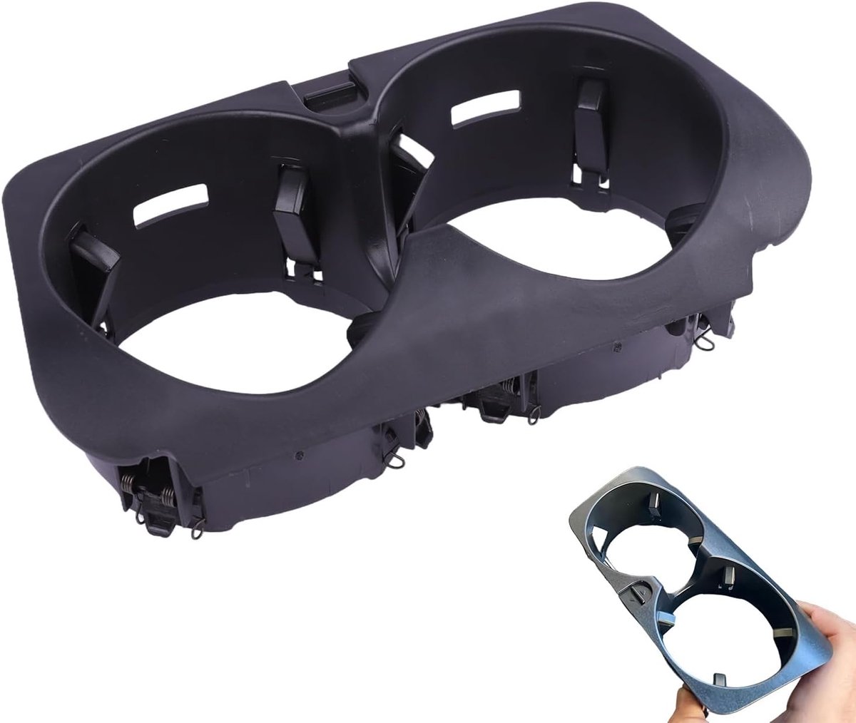 Cupholder voor middenconsole - geschikt voor W205, E W213, GLC W253, V W447 - stevige ABS - SnelShoppen