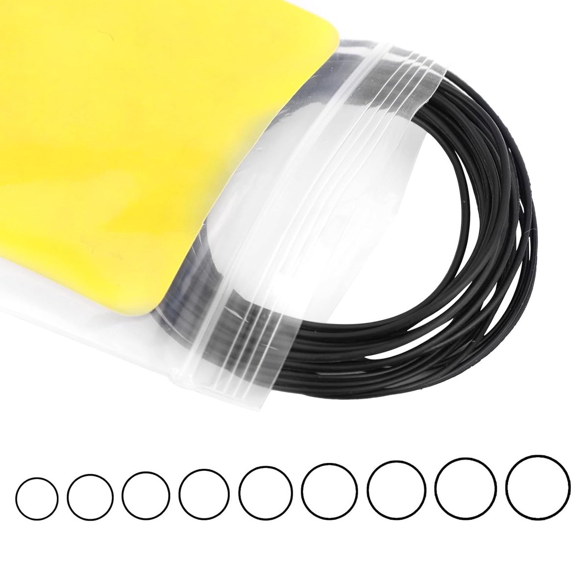 O-ring horloge pakkingen 28pcs - 0.6mm (13-40mm) - rubber - waterdicht voor horloge reparatie - SnelShoppen