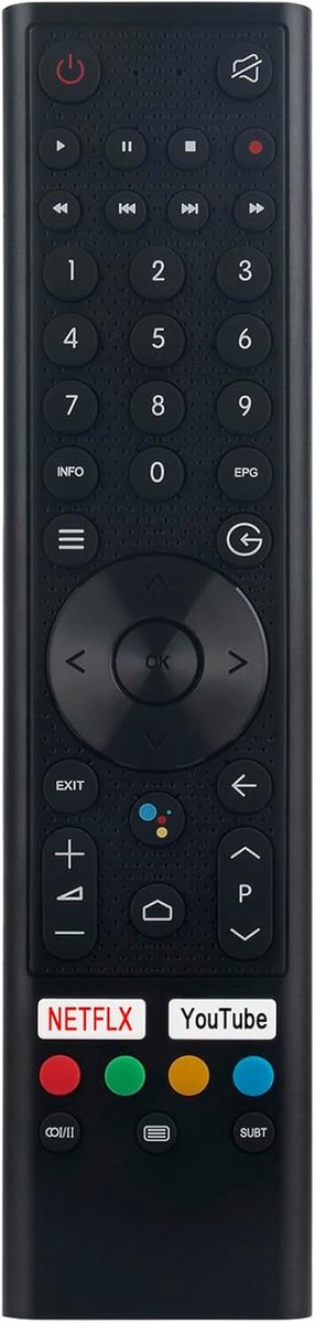 ALLIMITY Voice Remote Control Compatible with SMART TECH TV SMT55F30UC2M1B1 SMT55N30UC2M1B1 SMT55S10UC2U2G1 - ShopVlot