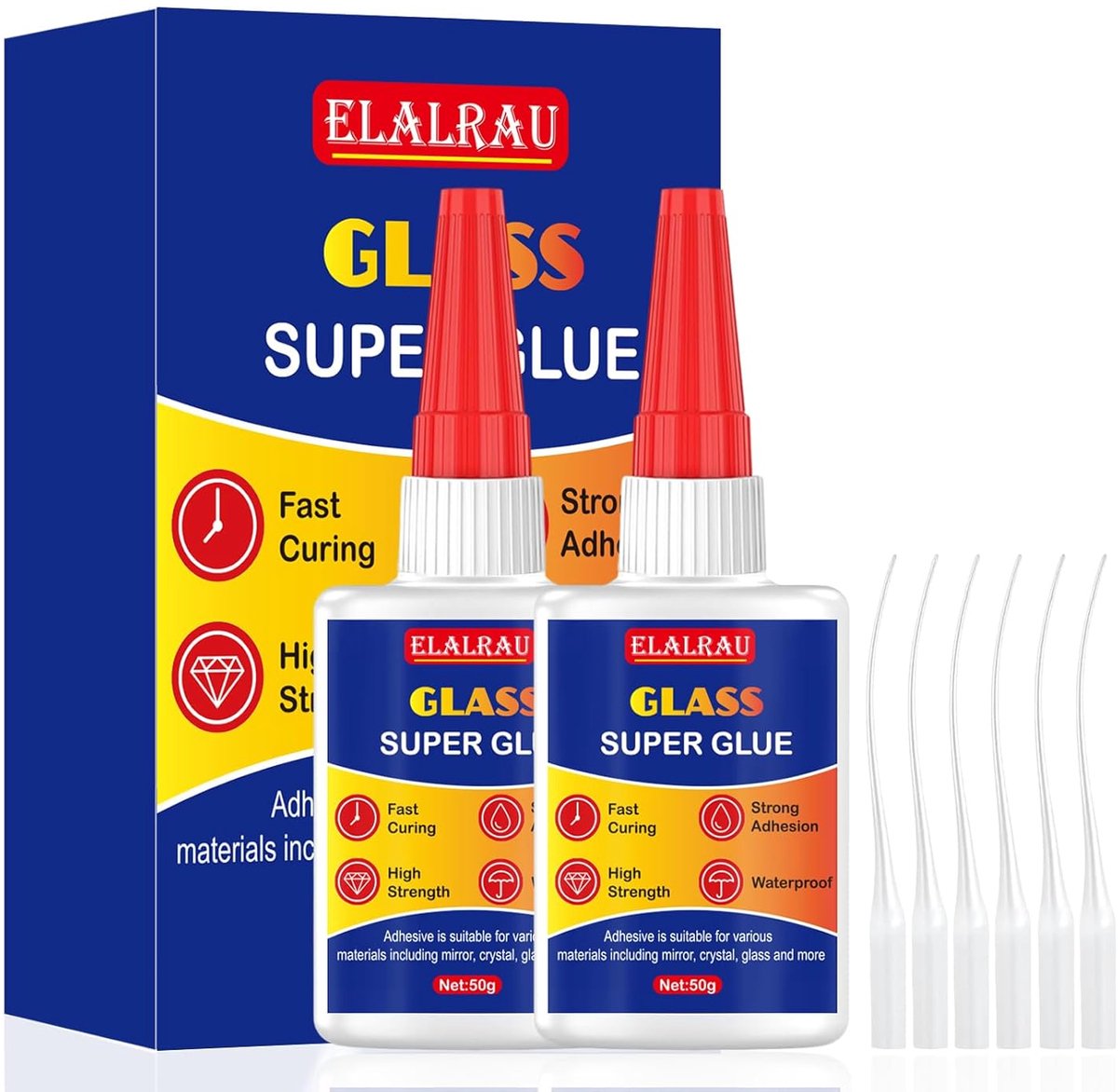 Glaslijm Extra Sterk - 100 g - Transparant - Waterproof voor Glas en Acryl - ShopVlot