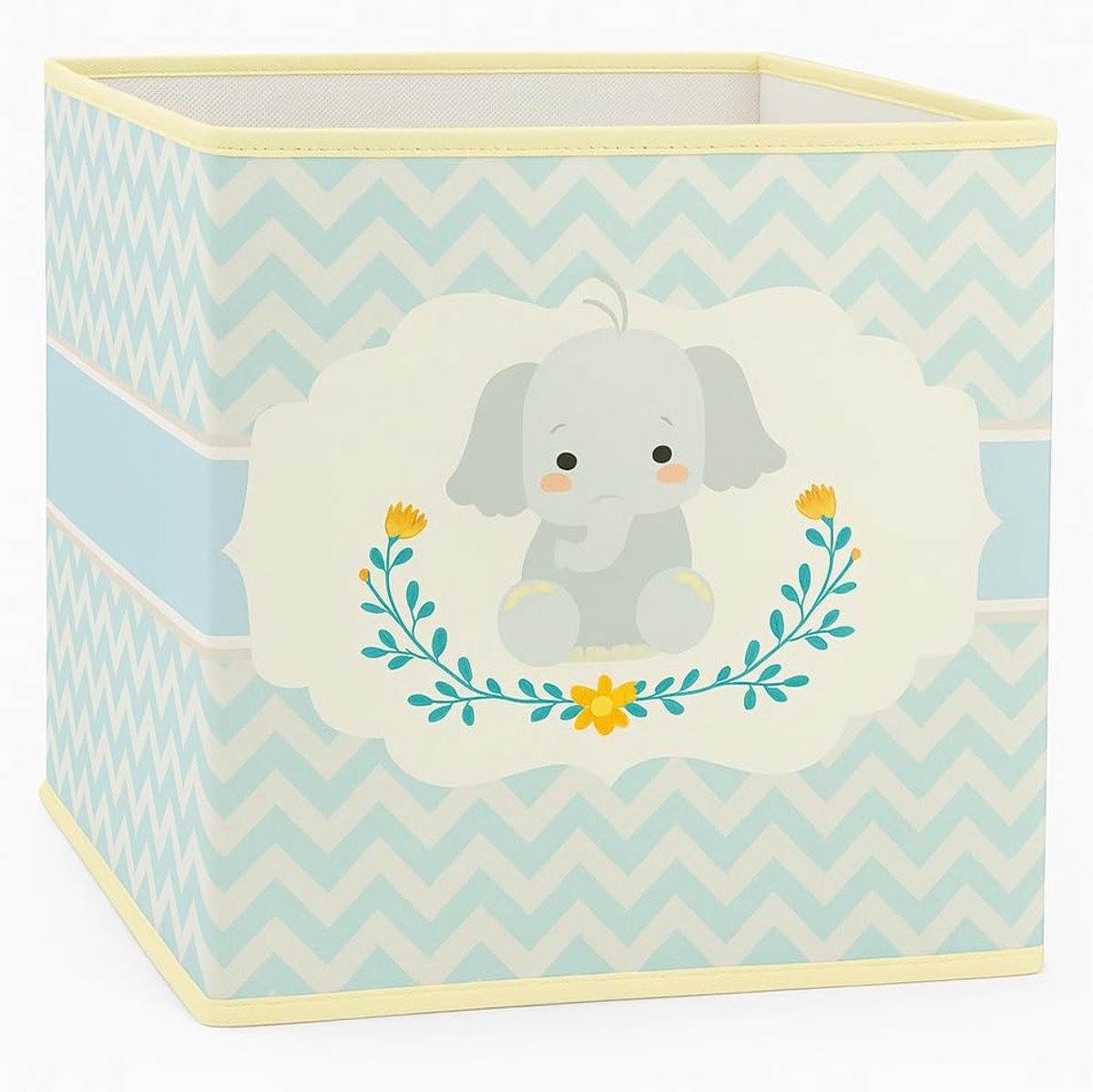 Opbergdoos 30 x 30 x 30 cm - Vouwbaar - Open constructie - Ideaal voor speelgoed en kleding - ShopVlot