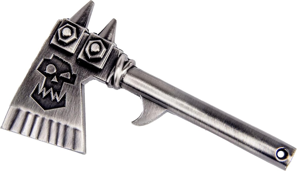 Otwieracz voor flessen - topór orks - stevig metaal - perfect voor Warhammer fans - ShopVlot
