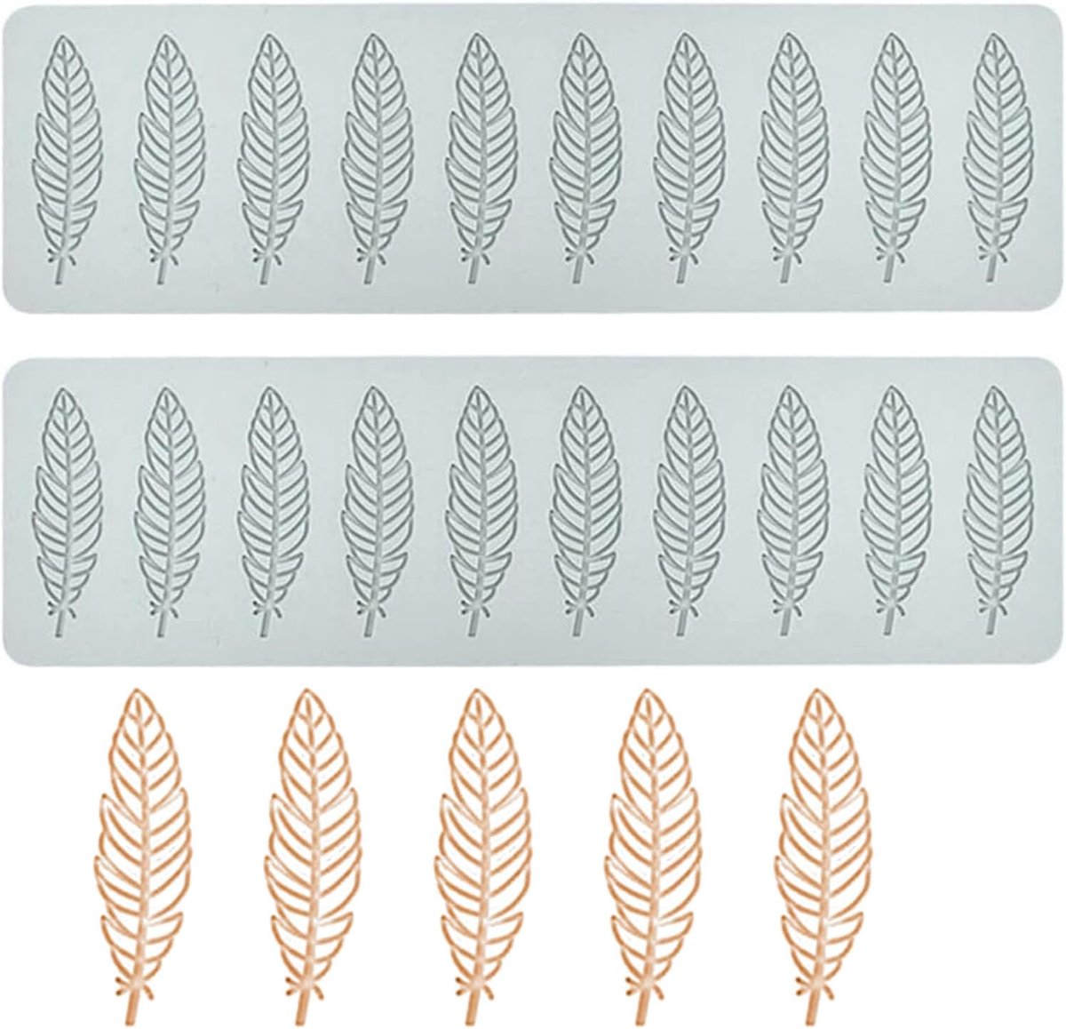 Fondant mat - Siliconen vorm - Geometrische vormen - Voor cake decoratie - ShopVlot