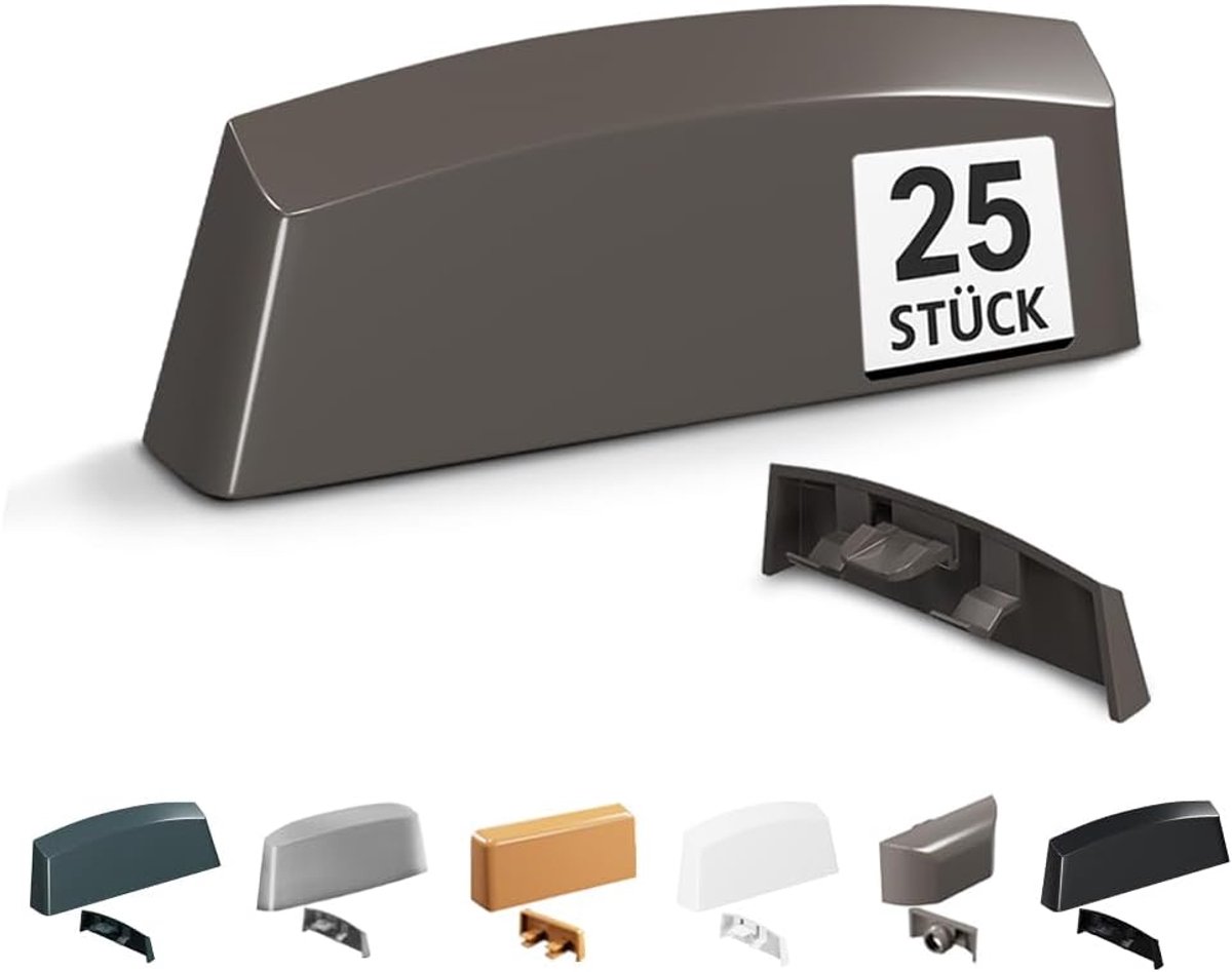 Raindrain caps 29-33 x 4.6-5 mm - waterdicht - modern design - voorkomt waterinfiltratie - ShopVlot