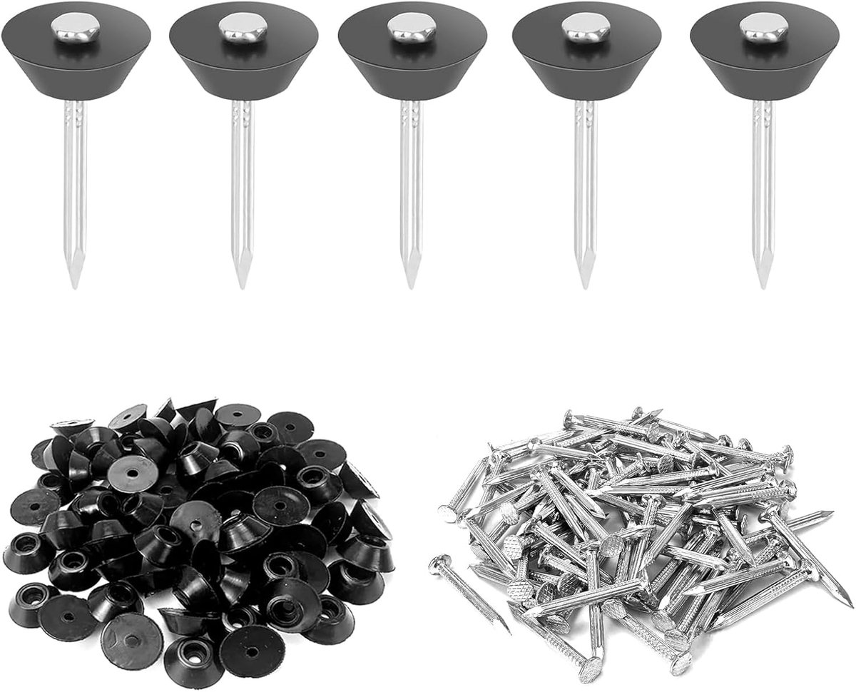 Seal Nails 3 x 30mm - 100 stuks - Bubble Foil Nagels - Voor bevestigen van bubble wrap - ShopVlot