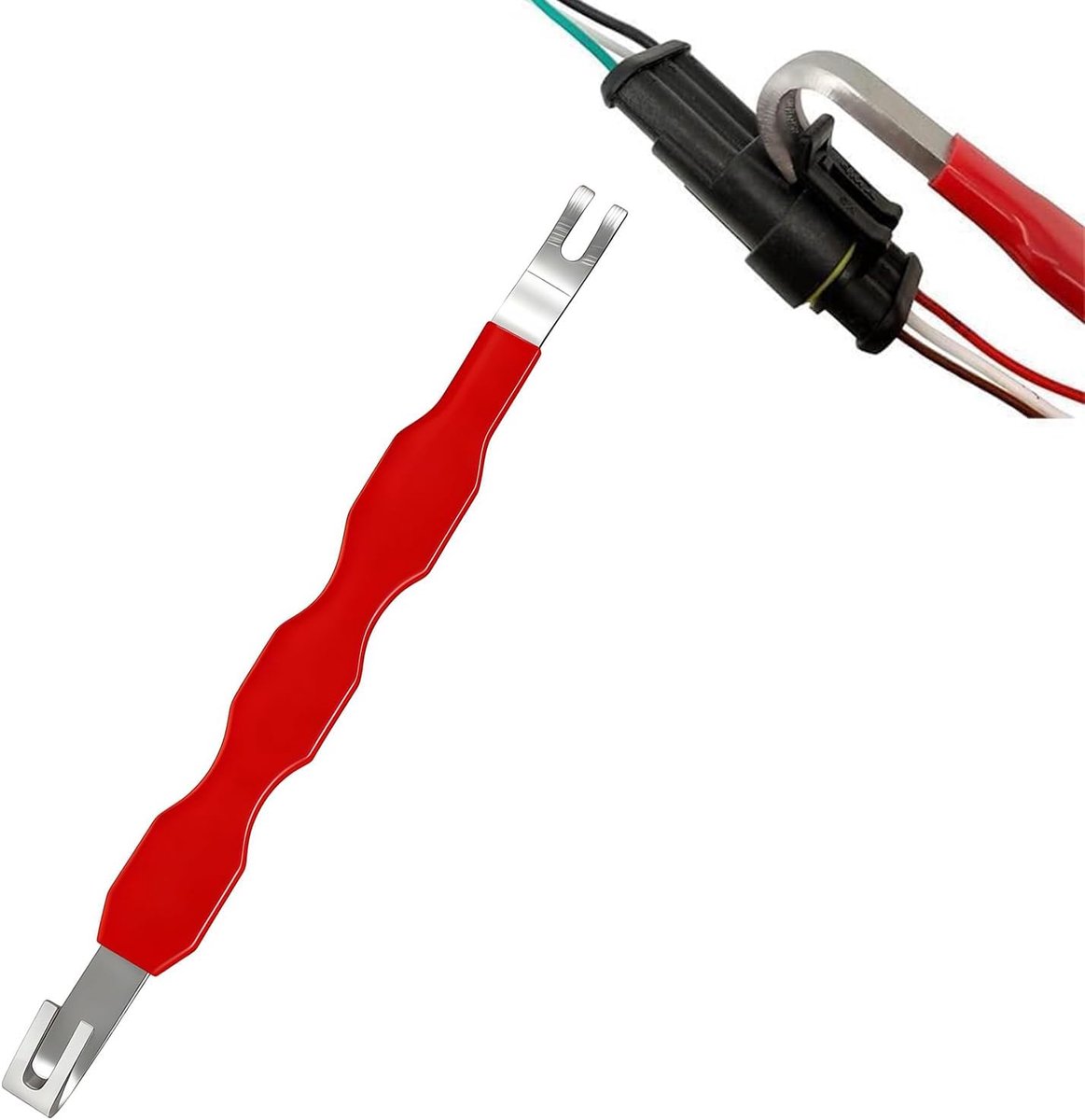 Auto Plug Puller Remover Tool - Dubbelzijdig - Duurzaam koolstofstaal - SnelShoppen