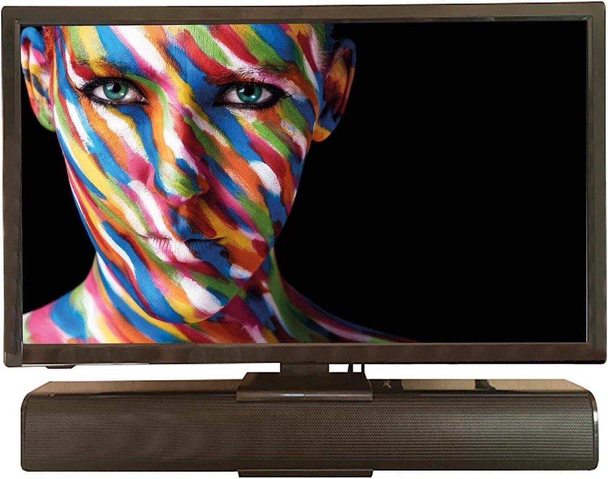 Bluetooth Soundbar - Draadloze Speaker - Verrijk Je Geluid - Met Afstandsbediening - Tafelmontage - Zwart