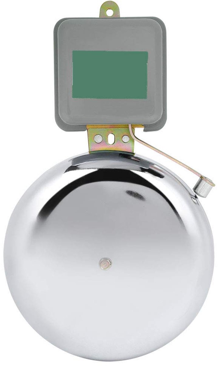 Bel Roestvast Staal 150mm voor Buiten Gebruik AC220V 20W Extern Type Schoolbel