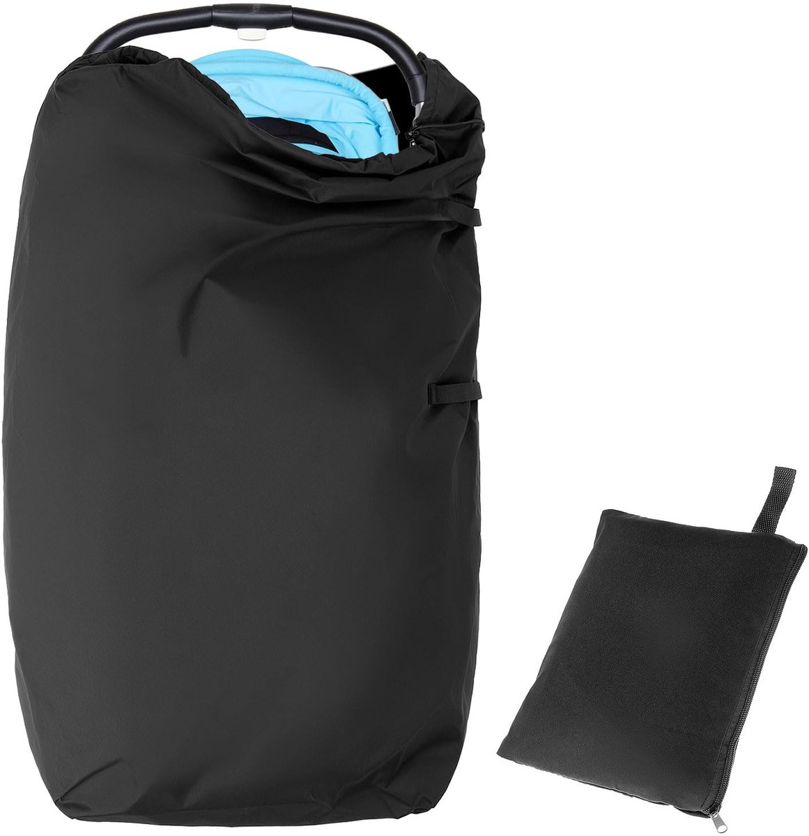 Transporttas voor kinderwagens 117 x 53 x 33 cm - 420D Oxford-stof - robuust en waterdicht - ideaal voor reizen - SnelShoppen
