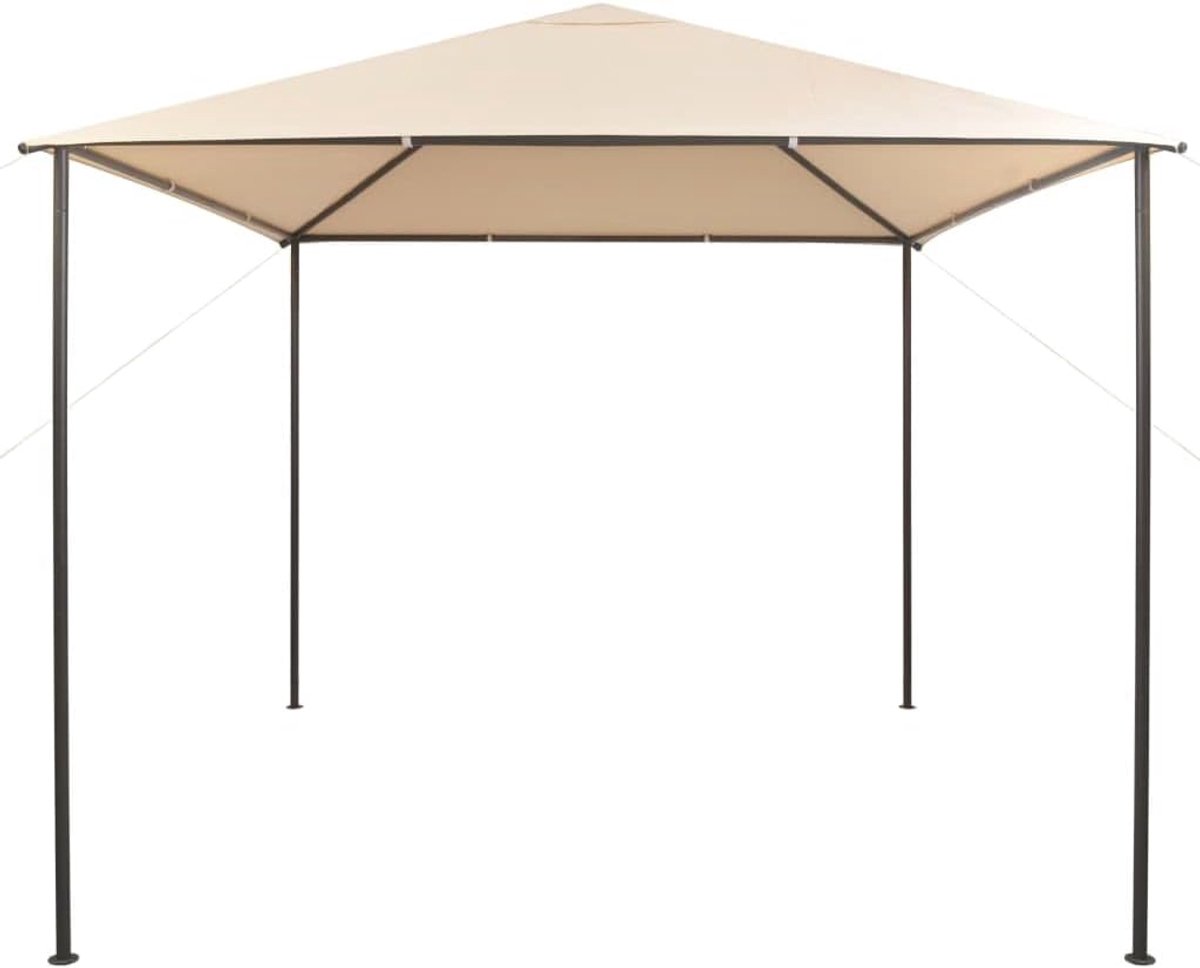 Paviljoententluifel 4x4m - Waterbestendig - Stevig Stalen Frame - Bescherming voor Buitenactiviteiten - SnelShoppen