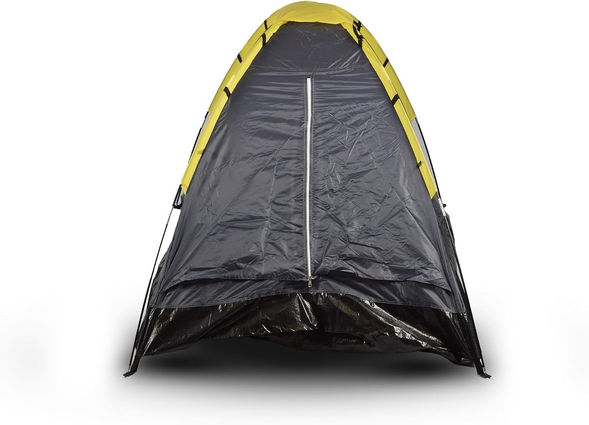 Dome tent 2 personen - Waterdicht 400mm PA - Inclusief polyethyleen grondzeil - Ideaal voor kinderen - SnelShoppen
