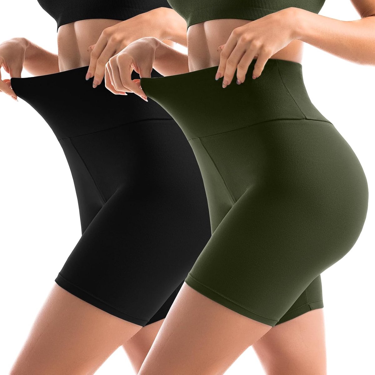 Fietsshorts dames - Opaque - Ademend materiaal - Ideaal voor yoga en fitness - SnelShoppen
