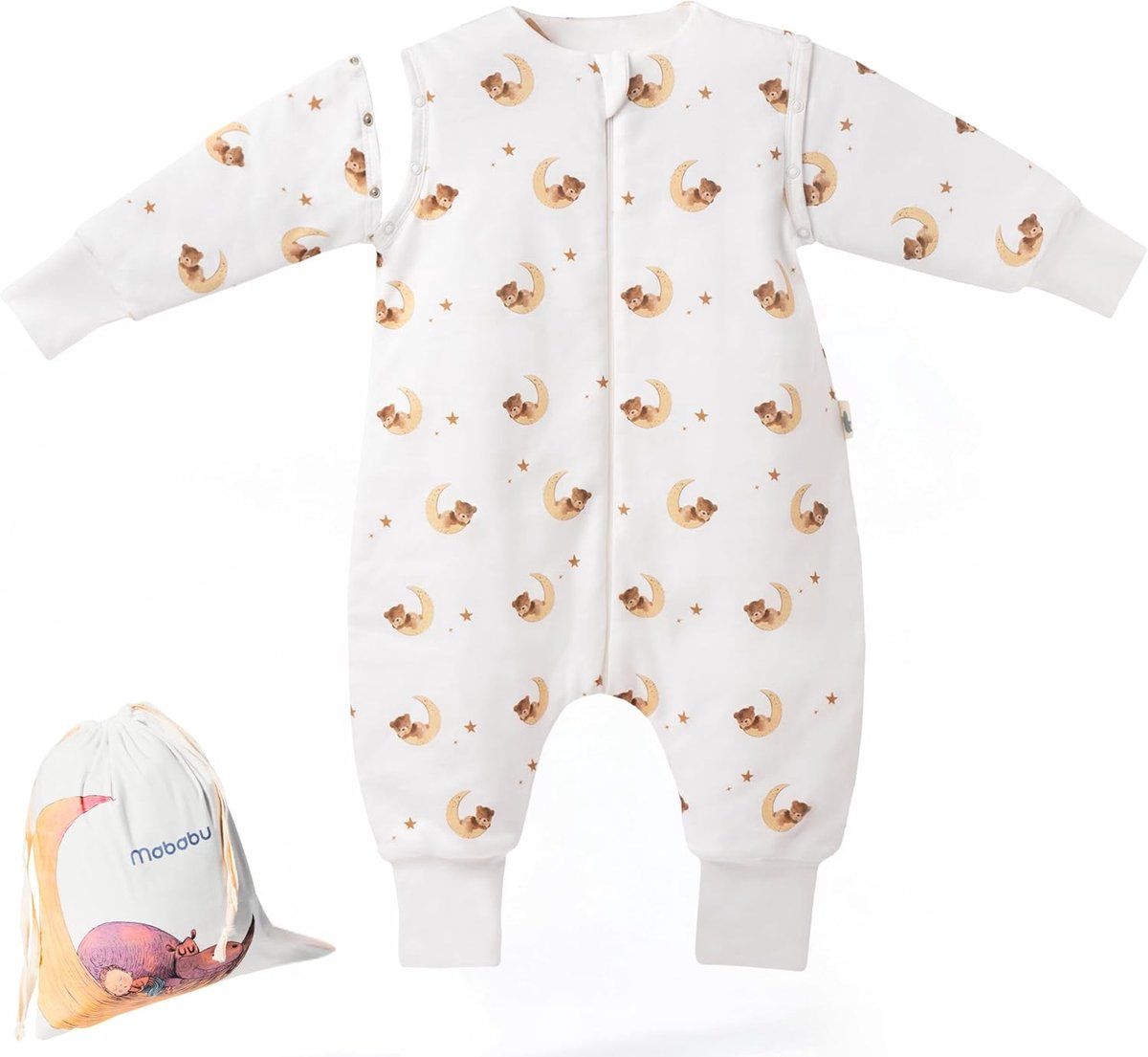 Babyslaapzak 1.5 Tog - Unisex met Voetjes - Comfortabel en Veilig Slaapgemak - SnelShoppen