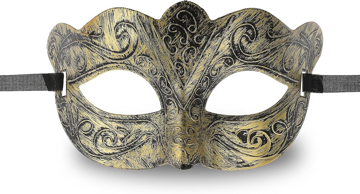 Venetiaans masker voor mannen - vintage stijl - Halloween en carnaval - perfect voor feesten - SnelShoppen