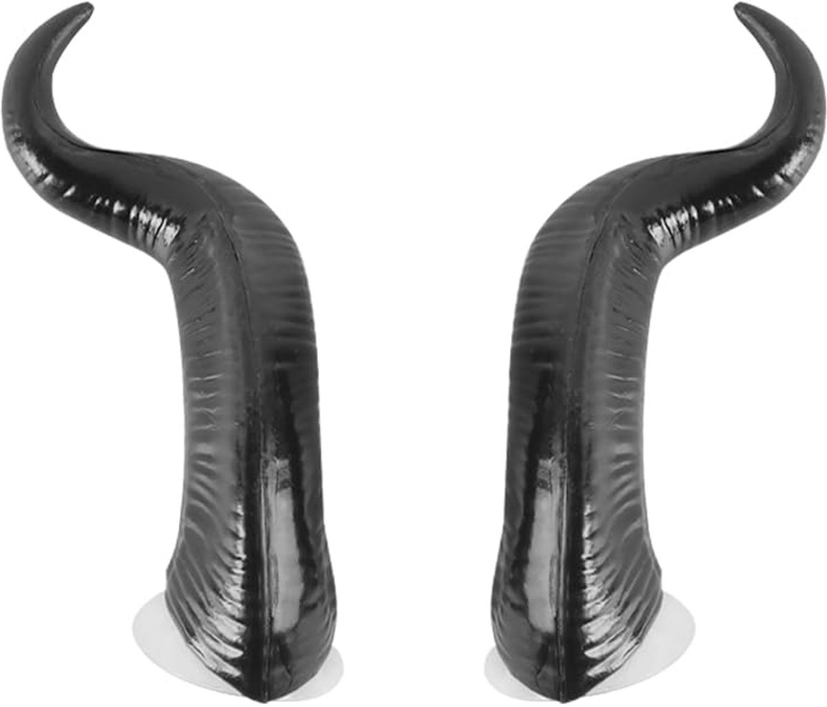 Motorhelm Decoratie Oren - Zuignap Hoorn Accessoires - Creatieve Looks voor Helm - ShopVlot