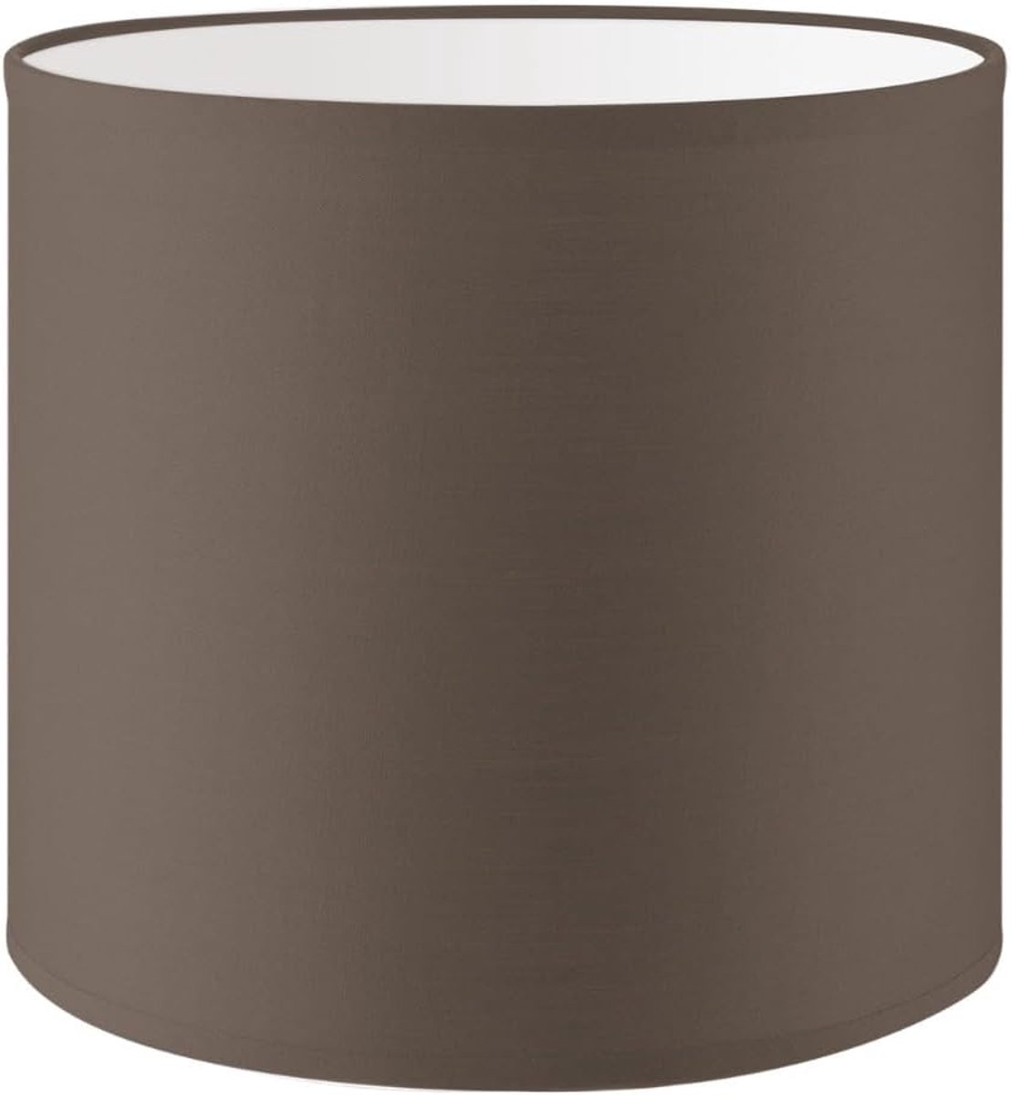 lampenkap - D.16 x H.15 cm - Taupe - E27/E14 - voor wandlamp & hanglamp