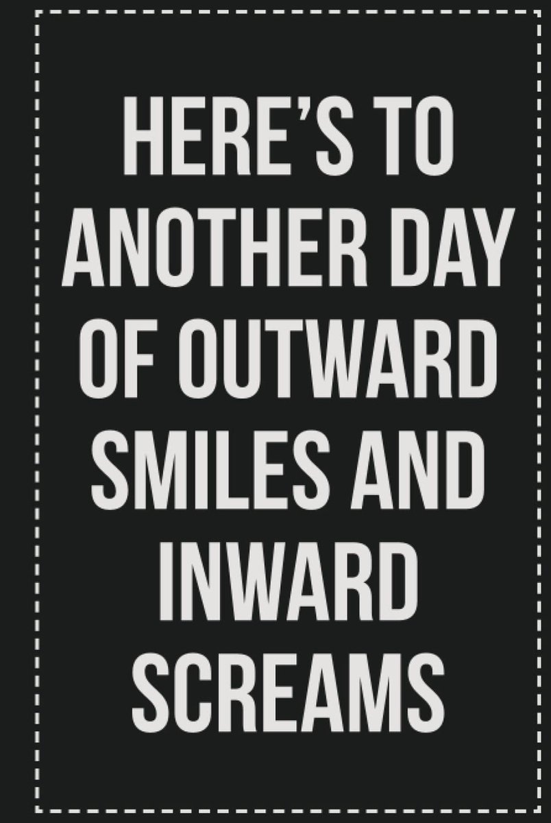 To Another Day of Outward Smiles and Inward Screams: College Ruled Notebook | Novelty Lined Journal | Gift Card Alternative | Perfect Keepsake For Passive Aggressive People