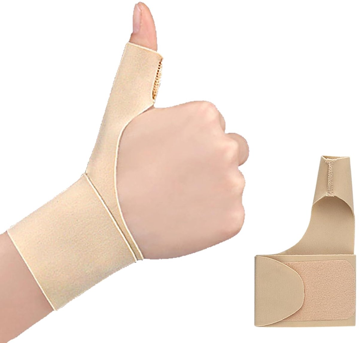 Rechts, duimspalk duimorthese duimzadelgewricht bandage duim, duim peesschedeontsteking bandage polsspalk polssteun voor artrose, duimblessures