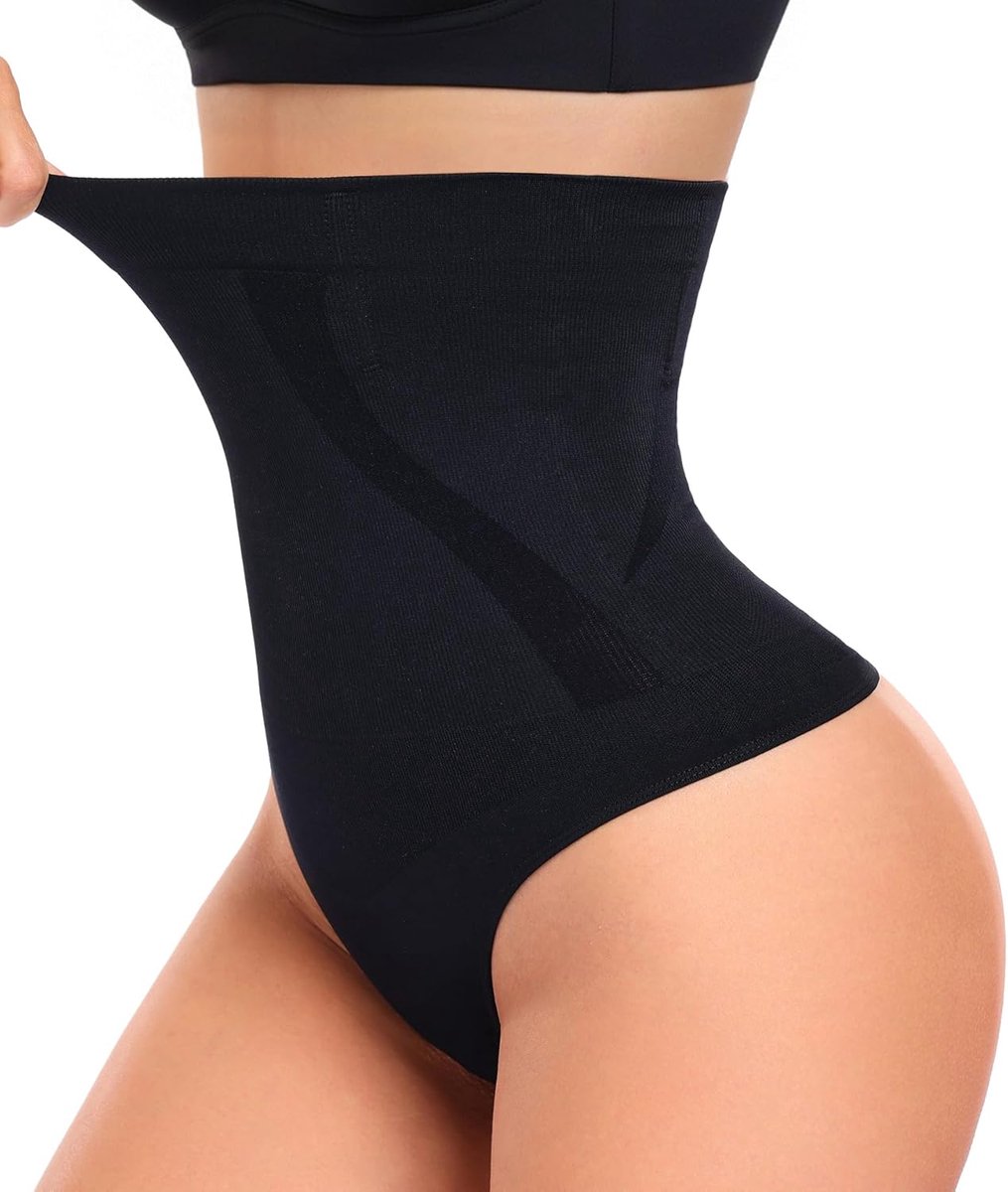 Buikgordel voor dames, compressieonderbroek met hoge taille, platte buik, vormend ondergoed zonder naden, slip buik na de geboorte