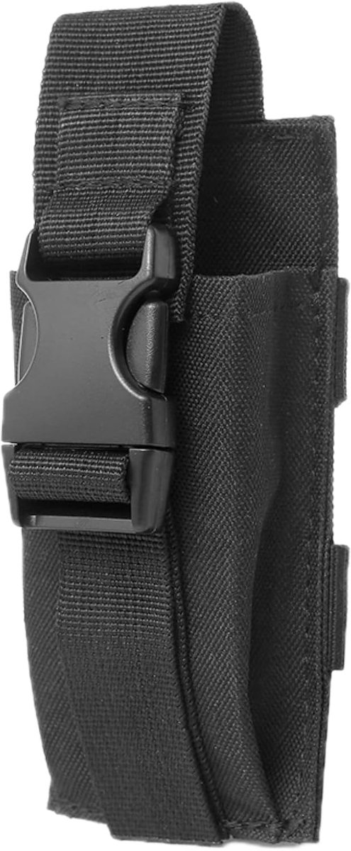 Tactische zaklamp tas, Molle zaklamp houder Cover voor Outdoor Hunting Camping Hiking