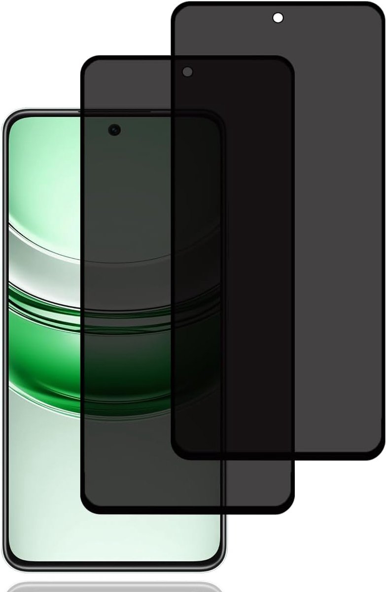 Screen Protector voor Realme 14x 5G/Realme C75 4G [2 stuks] | anti-spy gehard glas film,9H hardheid,krasbestendig,hoge gevoeligheid,anti-spy schermbeschermer voor Realme 14x 5G/C75 4G