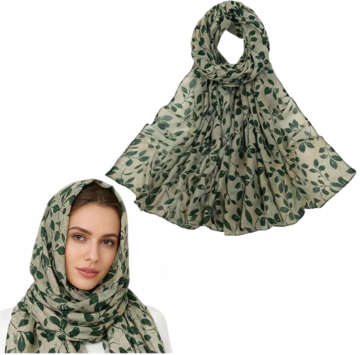 Sjaals, sjaal voor dames, lichte sjaals, lady shawl bloem bedrukt, zacht licht, voor elke outfit, alle seizoenen, cadeaus voor vrouwen