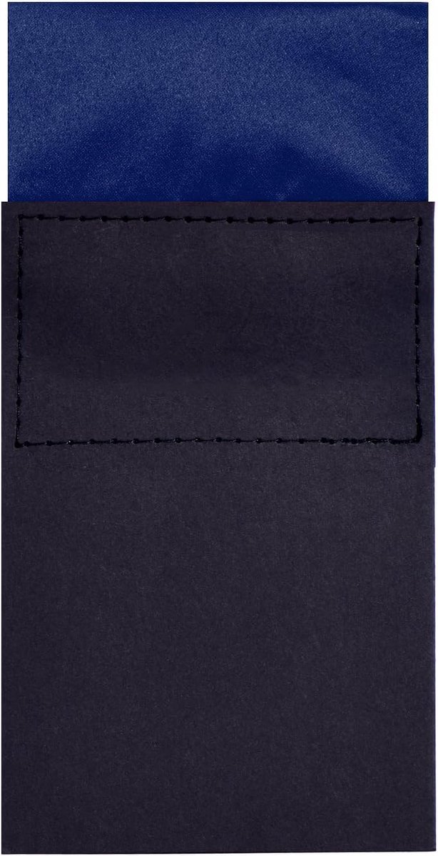 Heren-pochet met bordpapier in maat verstelbaar en al voorgevouwen
