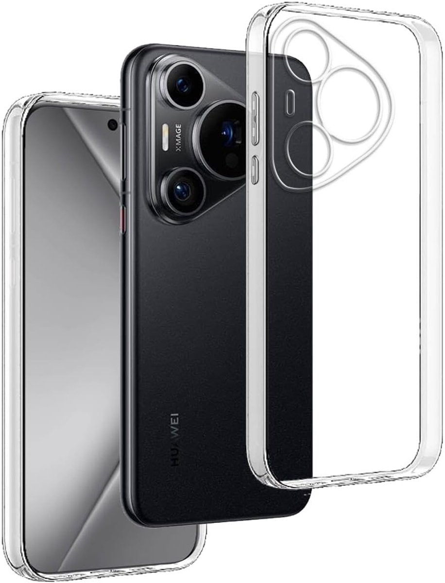 Hoesje voor Huawei PURA 70 Pro - Huawei PURA 70 Pro+, Schokbestendige Hoes Gemaakt van Doorzichtig Shock Proof TPU Siliconen. Ultra Thin Case 0,33mm